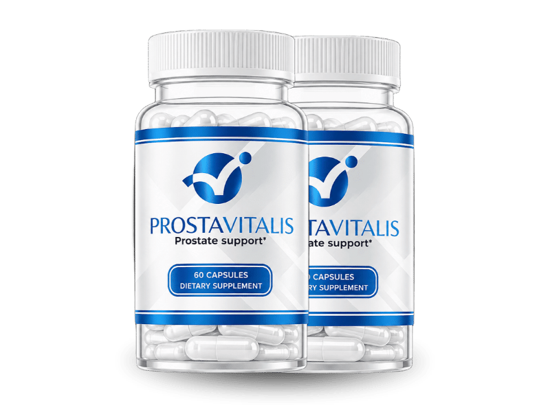 30 Day Supply · 2 Bottles of ProstaVitalis prostate support